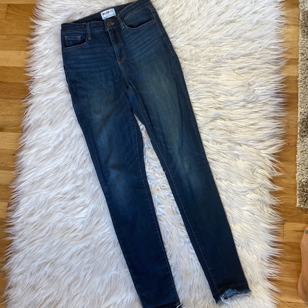 William Rast Sculpted High Rise Skinny Jean - sz 25